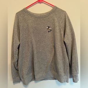 Old navy grey kind sweater worn☺️💕